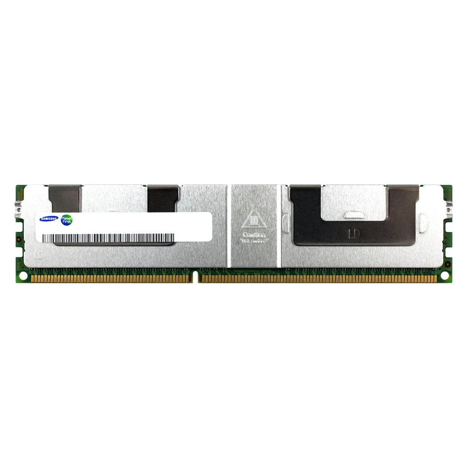 Samsung 32GB 4Rx4 PC3-14900L DDR3 1866 MHz 1.5V ECC LR LRDIMM Memory RAM 1x 32G - Image 1 of 1