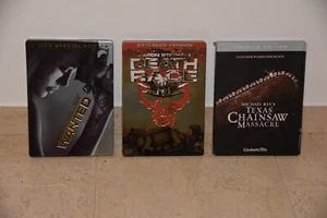 DVD Sammlung, Wanted, Death Race, Texas Chainsaw, Steelbook, Jolie, Statham - Bild 1 von 9