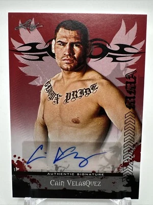 Cain Velasquez 2010 Leaf Auto UFC - 893 - Image 1 of 2