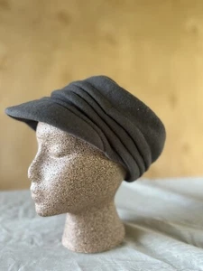 Vintage Parkhurst Zeitungsjunge Cabbie Kadettenmütze 100 % Wolle - Bild 1 von 5