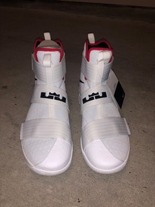 lebron soldier 10 white blue