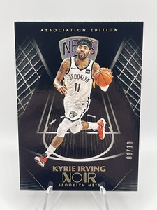 2019-20 PANINI NOIR KYRIE IRVING ASSOCIATION EDITION BROOKLYN NETS /10
