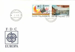 Architecture Human Achievements Europe Cept Finland Mint FDC 1983 - Picture 1 of 1