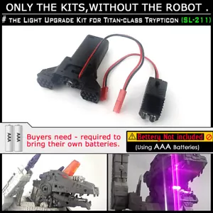 Shockwave Lab Sl-211 Aggiornamento Luce Led per Classe Titan Trypticon - Kit Aggiornamento - Foto 1 di 3