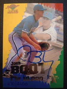 1995 Signature Rookies Josh Booty AUTOGRAPH Marlins /2100 - Picture 1 of 2