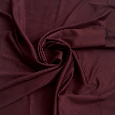 HEAVY 4-WAY STRETCH SOFT POLYESTER FAUX SUEDE FABRIC UPHOLSTERY CRAFT JACKET 58" - Image 1 of 4