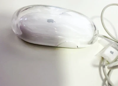 Apple M5769 G4 USB Maus, neu, unbenutzt, weiß, glasklar, zur Abholung geeignet - Bild 1 von 4