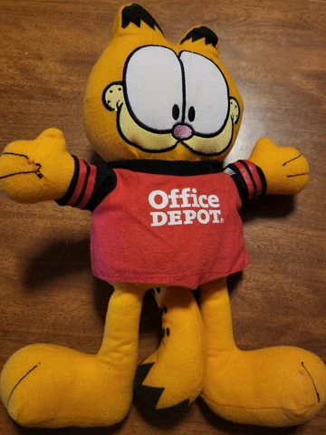 Garfield Nascar Tony Stewart Office Depot Plush Stuffed Animal Cover