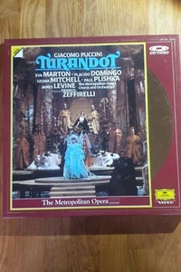 Turandot - Giacomo Puccini - Zeffirelli - Laser Disc - Met opera - Photo 1/4