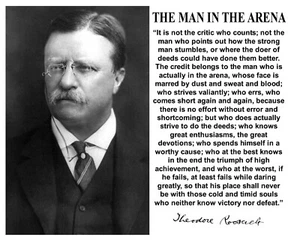 Theodore Teddy Roosevelt Man in the Arena Famous Quote 8 x 10 Photo Picture pc2 - Picture 1 of 1