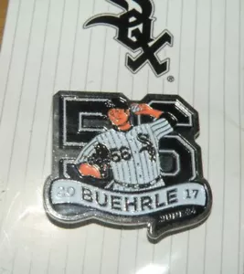 MARK BUEHRLE Pin Chicago White Sox NUMBER Retirement #56 SGA 2017 New on Card - Picture 1 of 3