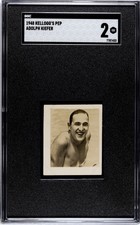 1948 Kellogg's PEP Adolph Kiefer #NNO SGC 2-  Olympic Swimming - POP 1
