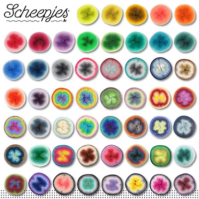 Scheepjes 215 g Whirl Bobbel Farbverlaufsgarn Häkeln Stricken 53 Farben