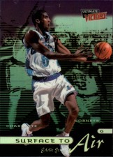 1999-00 Upper Deck Ultimate Victory Surface to Air Hornets Card #SA3 Eddie Jones