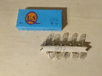 美国照明 - 外部 - 转向信号备用灯泡 10 件装 # 3497 — 第 1/4 张图片