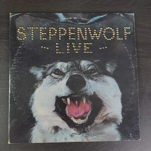 Steppenwolf Live Vinyl Record With Original Cover - Imagen 1 de 9