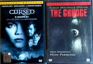 SERATA HORROR - THE GRUDGE (2004) + CURSED IL MALEFICO (2004) - 2DVD EX NOLEGGIO - Picture 1 of 2