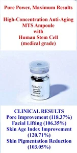 HUMAN STEM CELL (Medical Grade) TURNOVER MTS AMPOULE, only 12 ingredients (4ml) - Picture 1 of 8