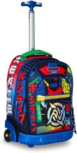 Zaino Trolley 2 Ruote Mitama Run Scuola MYSTERIOUS WARRIORS Doppio Scomparto - Imagen 1 de 6