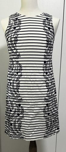 OFF WHITE Abito bianco Boden Navy Off crema vermi elasticizzato 6 L 6 tasche laterali a righe lunghe