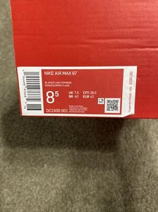 Nike Air Max 97 Men Size 8.5 Halloween Slime DC1500-001 - Picture 1 of 3