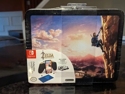 Legend of Zelda Breath of the Wild Lunch Box Tin Collectible Power A SEALED RARE - Image 1 of 4