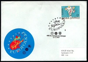 Cover Austria, 1993. St.Georgen i Attergau to Linz. (Scout) Event - Picture 1 of 2