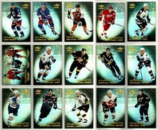 1995-96 PINNACLE SUMMIT MAD HATTERS INSERT CARDS - PICK SINGLES - FINISH SET