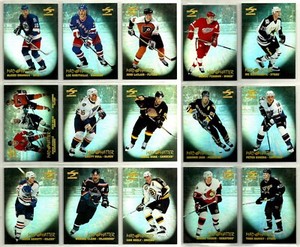 1995-96 PINNACLE SUMMIT MAD HATTERS INSERT CARDS - PICK SINGLES - FINISH SET