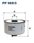 Pp 969/3 Filtron Fuel Filter For Land Rover