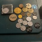 SAMMLUNG VINTAGE ARCADE Transit Flussboot Symphonie & ANDERE TOKEN MÜNZEN SET