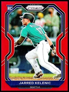 2021 Panini Prizm Jarred Kelenic #81 Red Prizm - Picture 1 of 2