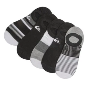 Quicksilver Super unsichtbare Socken 5 Paar Herren 6-12 Neu in Verpackung... - Bild 1 von 1
