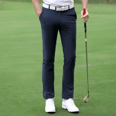 Мужские брюки для гольфа летние узкие эластичные дышащие длинные брюки спортивная одежда одежда - Изображение 1 из 4
