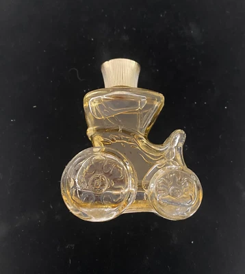 Vintage Avon Sonnet Moonwind Glass Drawn Buggy Car Cologne Bottle - 1 Fl. oz. - Image 1 of 3