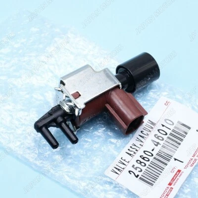 Válvula de conmutación de retardo de vacío genuina OEM Toyota 4Runner Lexus RX350 25860-46010 Foto 1 de 4