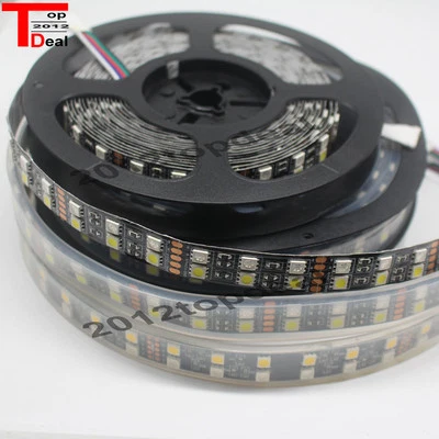 5M Double Row 5050 SMD 600 RGBW RGBWW RGB White Flex LED Strip light 120led/M - Image 1 of 4