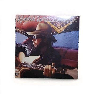Five-O-Five 5 by Hank Williams Jr. (Vinyl, Curb)ORIGINAL SEALED FIRST PRESS 1985 - Image 1 of 4