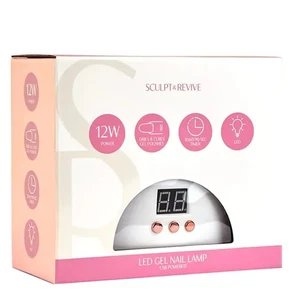 12W LED UV Gel Nagel Lampe Trockner Aushärtungslicht mit Timer für Maniküre & Pediküre - Bild 1 von 4