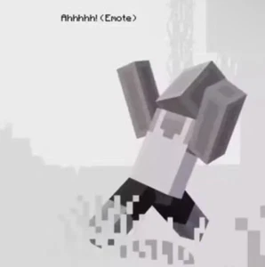 Minecraft : Ahhhhh! Support-A-Streamer Emote für Bedrock Edition PC & XBOX - Bild 1 von 1