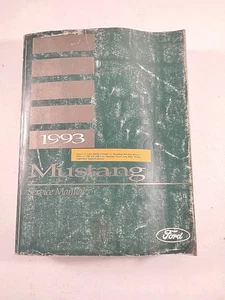 1993 Ford Mustang Factory Shop Service Repair Manual  - Bild 1 von 8