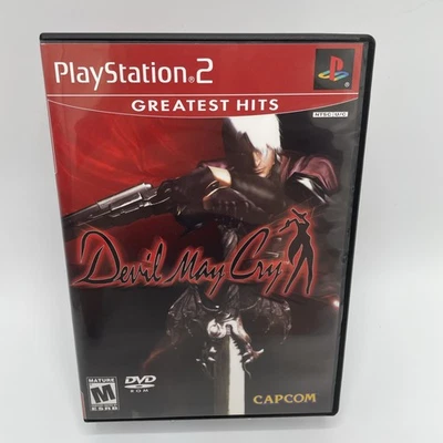 Devil May Cry PS2 PlayStation 2 Complete CIB Greatest Hits - Image 1 of 4