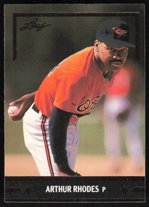 1991 Leaf Gold Rookies #BC6 Arthur Rhodes - FREE SHIP - Picture 1 of 2