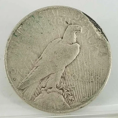 1935-S Peace Dollar | Silver $1 | Lamination Error - Image 1 of 3