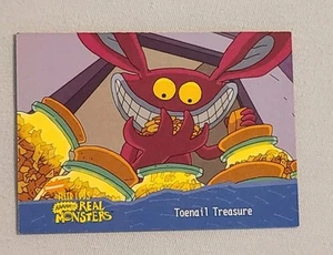 Fleer Ultra: ¡¡Aaahh!! Tarjeta coleccionable Real Monsters "TOENAIL TREASURE" #41 - Imagen 1 de 2