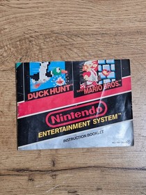 Duck Hunt & Super Mario Bros Instruction Manual &ndash; Nintendo NES &ndash; UK Version NES