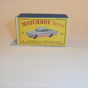 Matchbox Lesney 22b Vauxhall Cresta Empty D Style Repro Box - Picture 1 of 4