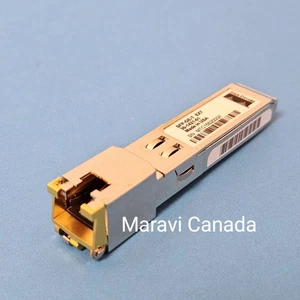 GENUINE Cisco SFP-GE-T EXT 30-1421-01 1000BASE-T 1GB RJ45 RJ-45 SFP Transceiver - Bild 1 von 2