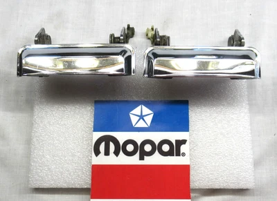 1971-1980 B body Charger Coronet Road Runner Satellite external door handle set - Image 1 of 4