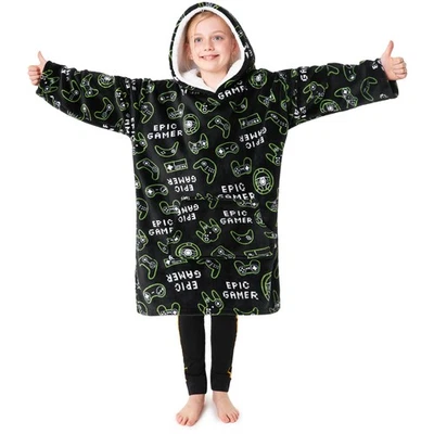 CityComfort Kids Oversized Hooded Blanket Cozy Hoody Warm Hoodie